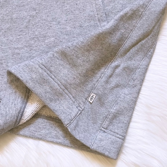 UGG Men’s Grey Terrell Pullover Hoodie - Picture 3 of 6